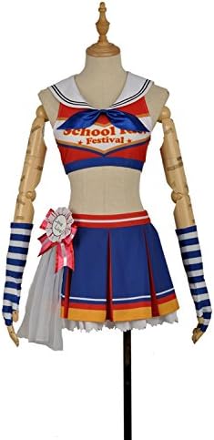 Yejue LoveLive Sunshine Aqours Cheerleaders Awakening Skirt Cosplay Costume