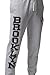 NBA Brooklyn Nets Men's Jogger Pants Active Basic Soft Terry Sweatpants, Large, Gray