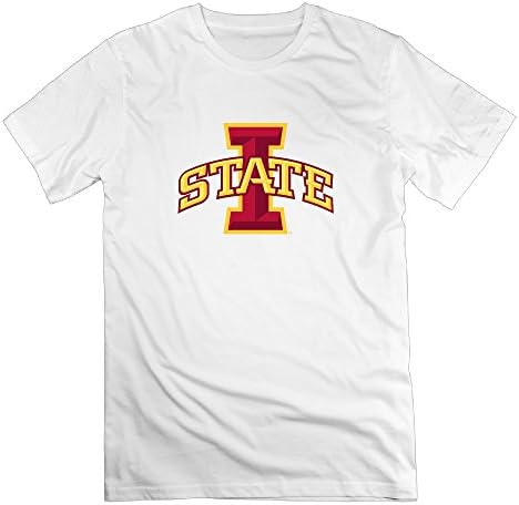 CELPO Men's Iowa State Cyclones Logo Tshirts White