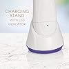 Conair-Satiny-Smooth-Ladies-Dual-Foil-Rechargeable-Shaver-with-pop-up-Trimmer-Use-Wet-or-Dry Conair Satiny Smooth Ladies Dual Foil Rechargeable Wet/Dry Shaver with Pop-up Trimmer, Purple/White
