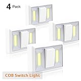 FC-Fancier Closet Light, Battery Operated, Tap Light, Touch, Night, Utility, Wall Wireless Mount Under Cabinet, Shelf, Shed, Kitchen, Garage, Attic, RV, DIY(4-Pack)