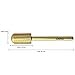 Pana Brand Professional Large Smooth Round Top Dome Barrel Carbide Bit 3/32