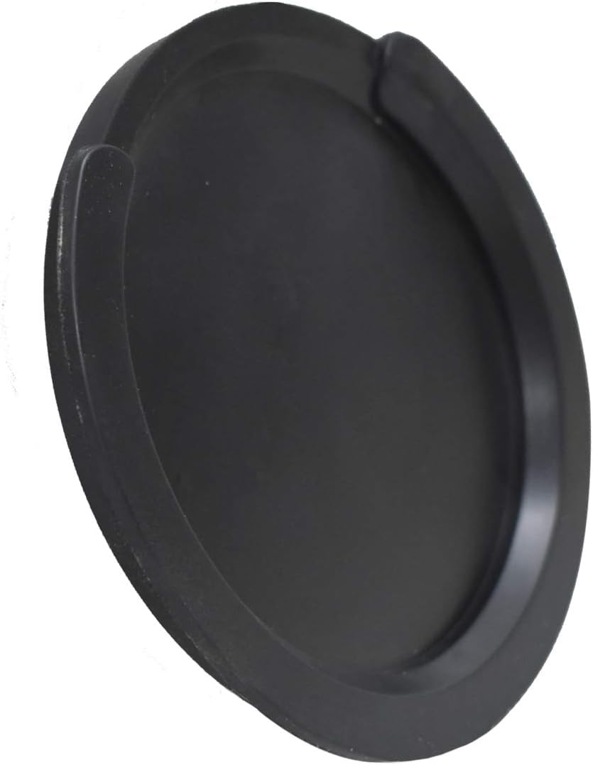 3.39 Inch Guitar Soundhole Cover Soft Rubber Feedback Buster for Acoustic Guitar,Black