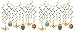 Lantern & Lamp Whirls, 12 Pcs Pack of 2