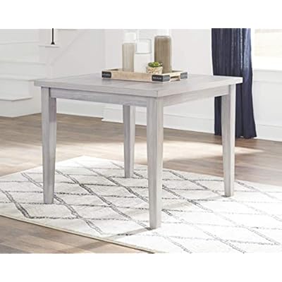 Buy Signature Design By Ashley Parellen Counter Height Dining Room Table Light Gray Chairs Not Included Online In Indonesia B0851gqbtn