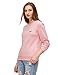 SweatyRocks Womens Casual Long Sleeve Pullover Sweatshirt Alien Patch Shirt Tops