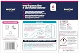 Ecozone Washing Machine & Dishwasher Cleaner Tablets 6 Pack 2-in-1 view 2