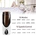 WeDol Heating Male Masturbator Cup with 10 Thrusting Speeds + 10 Vibration Modes + 3 Female Moans, Fully Automatic Dual Stimulation Realistic Heating Vagina Stroker Oral Sex Masturbation Sex Toy