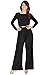 KOH KOH Womens Long Sleeve Wide Leg Belted Formal Elegant Cocktail Jumpsuit