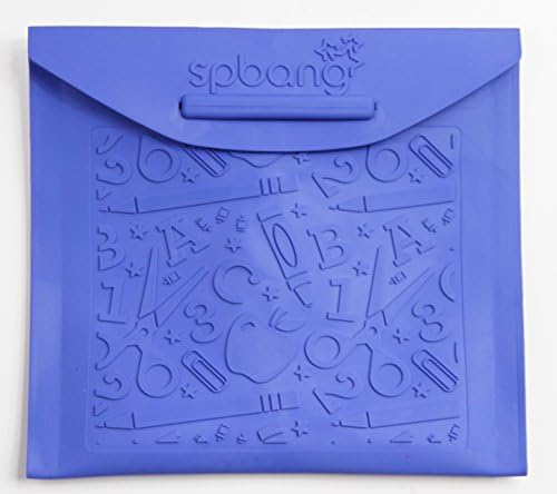Reusable Lunch Bag for Sandwiches or Snacks with Personalized Notes, School Lunch Bag, Eco-Friendly Bag, Snack Bag, Great for Summer Camp, Seen on the Today Show, By spbang, Sky Colored