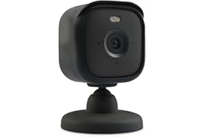 ZYNCUE Weatherproof Silicone Case for Blink Mini 2 Camera - Outdoor Protection Cover Black