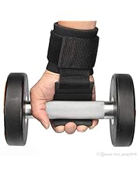 jayefo Potencia Entrenamiento de Levantamiento de Peso barras de apoyo de la muñeca correas de gancho barra Fitness