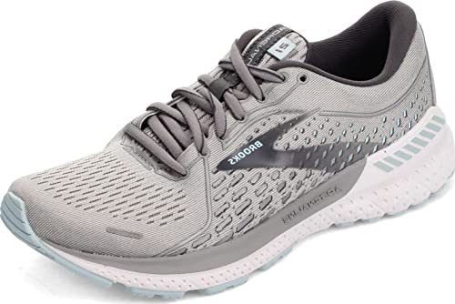 Brooks Women's Adrenaline GTS 21, Grey/Light Blue, 10.5 Medium on Galleon  Philippines