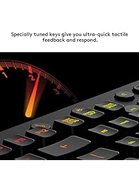 Logitech G213 Teclado para videojuegos con controles de medios dedicados, teclas retroiluminadas con 16.8 millones de luces, diseño antiderrame y duradero