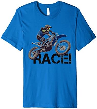 Men's Motocross Supercross Motorcycle Racing T-shirt Men Women XL Royal Blue
