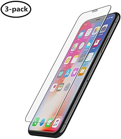 (3 Packs) Compatible with Apple iPhone XR (6.1" 2018) Screen Protector. Premium HD Clarity 0.25mm .Tempered Glass Screen Protector with Easy Installation Alignment Case Frame [3D Touch]