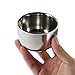 Anself Men's Stainless Steel Shaving Bowl Cup Soap Mug Cup