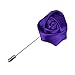 WeiShang Men's Lapel Pin Flower Handmade Boutonniere for Suit (Pack of 12) (Style 1)