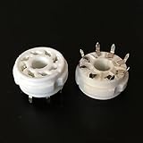 2Pcs 8Pin PCB Vacuum Tube Socket Valve Base For