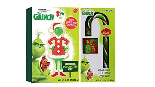 Buy Dr. Seuss The Grinch Cookie Decorating Kit by Illumination | Create ...
