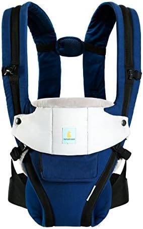 Baby Carrier Ergonomic Soft Carrier-3 Carrying Position Soft Cotton Baby Sling for 7- 45 lbs-Navy Blue Cotton-Kangarouse
