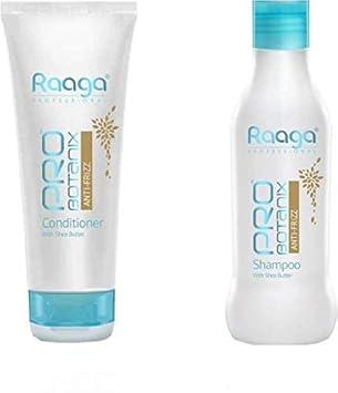Raaga Professional Probotanix Anti Frizz Shampoo 200ml & Conditioner 100ml