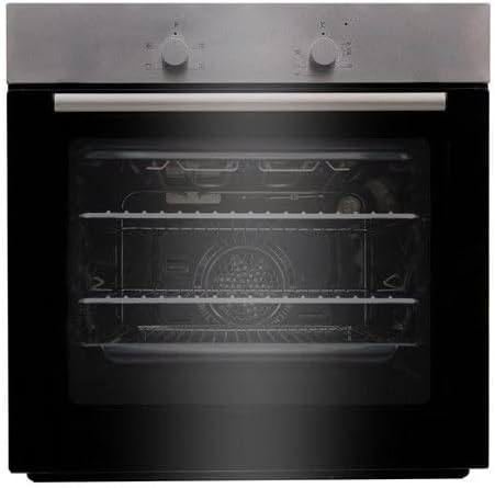 Teknix 60cm Built-In Slim Depth Fan Assisted Oven Stainless Steel