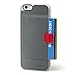 Distil Union Wally Wallet Case for iPhone 6 - Genuine Leather Protective Case (Frost/Gray)