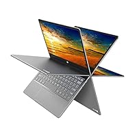 BMAX Y11 2 in 1 Laptop, Touchscreen 11.6” FHD (1920 x 1080) Display, 360 Degree Convertible, Intel N4100 Processor, 8GB LPDDR4, 256GB SATA SSD, Windows 10, Type-C, HDMI, All-Metal Body