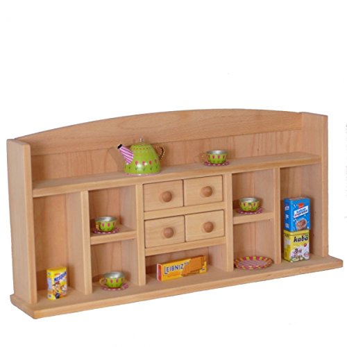 Kinder-Kaufmannsladen 1030G - Holz - Kaufladen für Tisch oder Spielständer – Bild 3