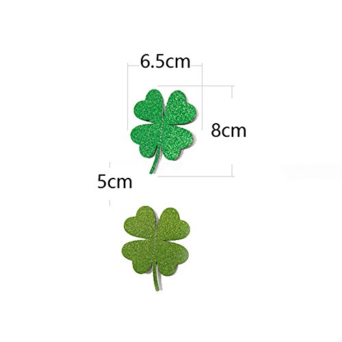Muhuyi Summer Theme Wedding Parties Decorations Supplies Cactus Banner Pennant and 4 Leaf Clover Tropical Party Birthday Party Festival Luau Hawaii Children's Party Decoration or Room Decoration