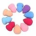 Chartsea 10pcs Pro Beauty Makeup Blender Foundation Puff Multi Shape Sponges (A)