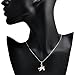 Chuvora 925 Sterling Silver White Mother of Pearl Shell Dangling Sea Turtle Pendant Necklace, 18 inches