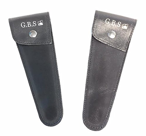 Professional Scissor tool Case- 2 pk - Brown & Black - 7.25"