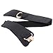 JASGOOD Wide Elastic Stretch Waist Belt Women's Adjustable Fashion Snake Pattern Dress Belt(Black,Suit Waist 25-28 Inch)