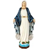 Pacific Giftware Our Lady of Miraculous Medal Lady of Grace Mary Collectible Figurine 16 Inch