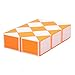 HJXD globle MZStech Magic Snake Twist Puzzle Twisty Toy Collection 24 Wedges Magic Ruler Orange