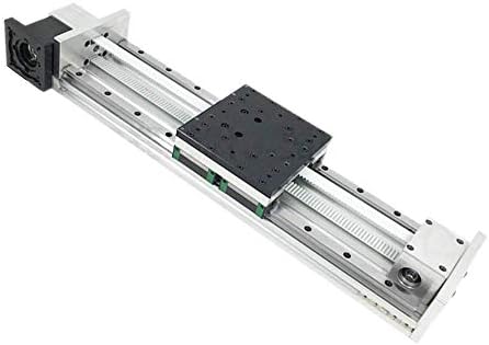 tanstool synchronous belt linear sliding slide, high speed linear motion actuator with NEMA23 stepper motor, effective stroke 1200mm, TBX series
