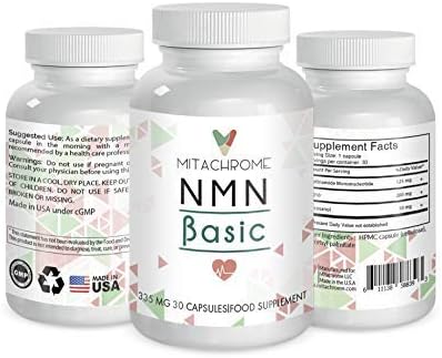 (NNM) β- Nicotinamide Mononucleotide 125mg's + 200mg's CoQ10 + 10mg 's Policosanol