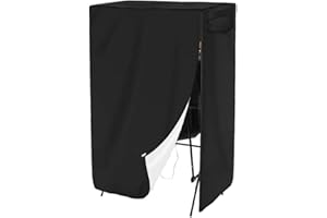 COOSOO Basketball Arcade Game Cover Dual Shot Electronic Basketball Arcade Game Cover Waterproof Oxford Fabric with Side Zipper & Drawstring, Easy Clean & Foldable (51x40x85in)