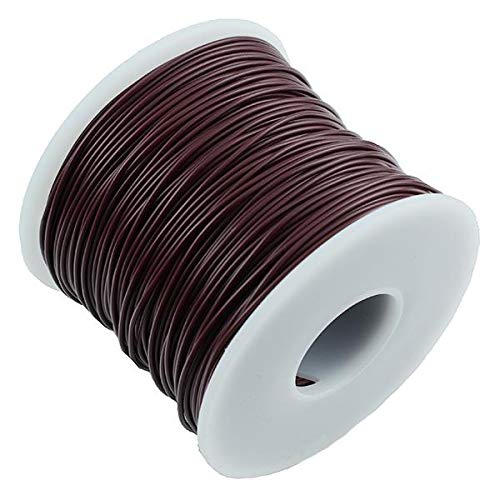 Brown 0.25mm² 7/0.2mm Stranded Copper Cable Reel Automotive General Purpose 100M