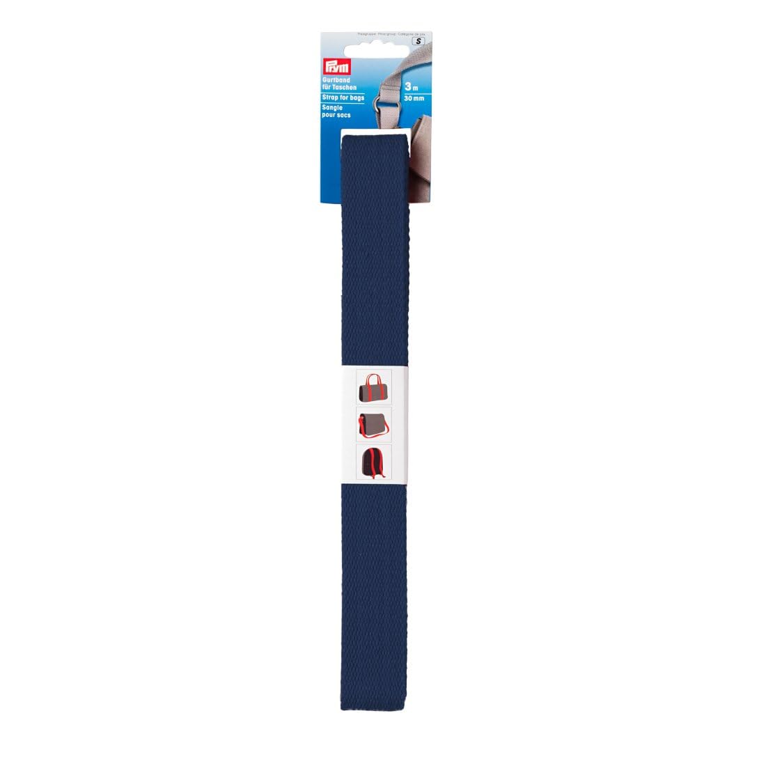 Prym 965188 Strap for Bags 30 mm Navy Blue