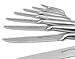 Utopia Kitchen Premium Steak Knife Set of 8 Professional Serrated Steak Knives for Multipurpose - Stainless Steel Dinner Knives