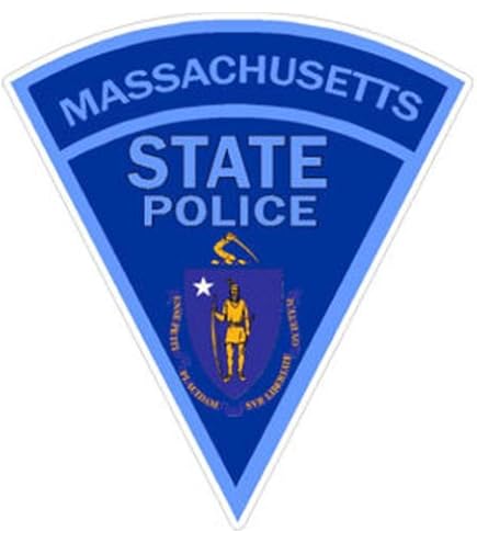 Decalcomanie Ad Acqua Per Modellismo, Set 1/18, Massachusetts State Police Per SUV Polizia