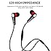 Kimitech Earbud Headphones in-Ear Wired Headset Powerful Sound Stereo Earphones Fit for iPhone iPad iPod Samsung Android Smart-Phones MP3 Player