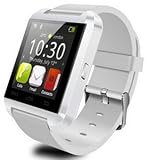 U8 Bluetooth Smart Wrist Watch Phone Mate with Iphone Android Samsung HTC LG (white)