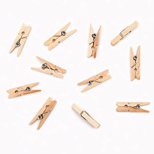 Bulk Buy: Darice DIY Crafts Clothespin Spring Natural 1 inch Mini 50 pieces (6-Pack) 9151-08