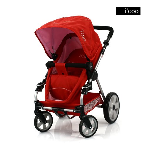Hauck Doll Stroller Pram With Adjustable Handle I'coo Grow With Me