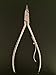 Mundial Cuticle Nipper Professional Long Handle 772-PR Stainless Steel Made in Brazil
