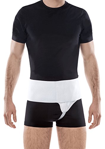 TOROS-Group Left Side Inguinal Groin Hernia Belt - Left Large White